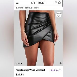 Black skirt - Windsor - never worn